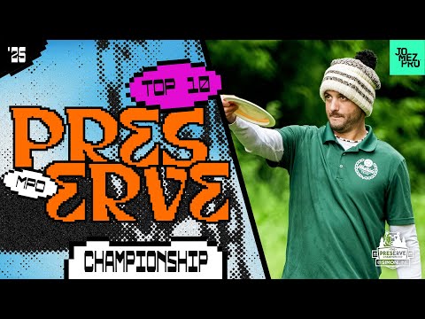 Top 10 MPO Shots from the 2025 Preserve Championship | Jomez Disc Golf