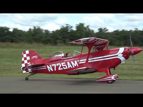 Pitts S-2C  N725AM departing KHWY on 9/10/17