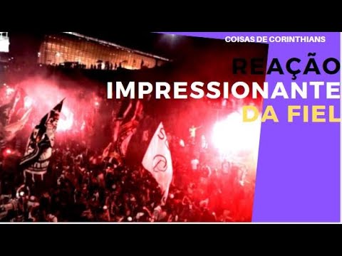TORCIDA DO CORINTHIANS IMPRESSIONA ANTES DA DECISÃO