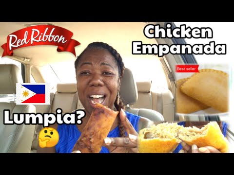First Time Trying Lumpia and Chicken Empanada Review | Traditional Filipino Bakery