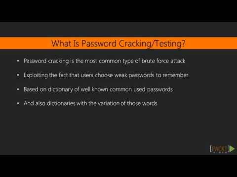 Learning Python Web Penetration Testing How Password Attacks Work | packtpub com