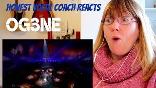 Vocal Coach Reacts to OG3NE  &#39;Lights and Shadows&#39; The Netherlands LIVE  2017 Eurovision Song Contest