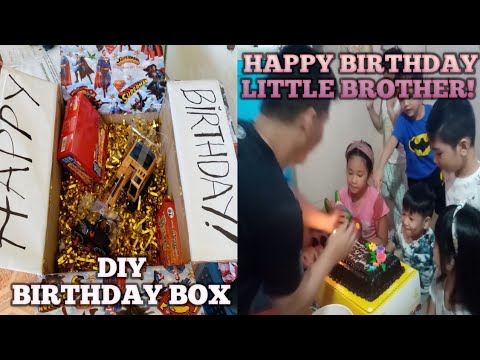 DIY GIFT BOX 2020/BIRTHDAY BOX SURPRISE/BIRTHDAY GIFT IDEAS/UNBOXING LAZADA EXCAVATOR REMOTE CONTROL