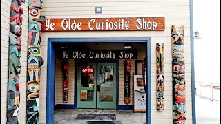 #921 Seattle's YE OLDE CURIOSITY SHOP & Gas Land Park - Jordan The Lion Daily Travel Vlog (2/13/19)