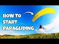 HOW TO START PARAGLIDING Easy Tips Tricks For Starting Don T Try This At Home