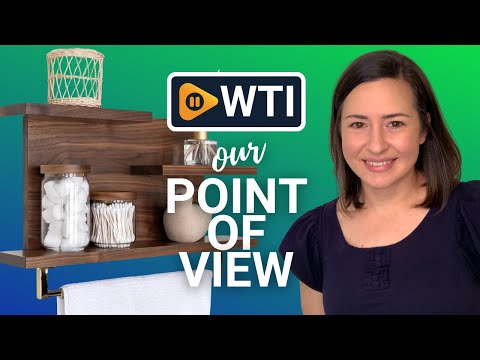 Straga Rustic Wall Mounted Bathroom Shelves - 23"" Hardwood Shelf Organizers with 18"" Towels Holder - A Modern Addition To Your Bathroom - WTI product video review