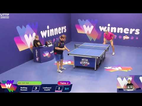 WINners CUP table 2  25.10 Boklag Roman - Laskavyi Vasilii  17:45