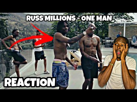 AMERICAN REACTS TO UK DRILL RAP | Russ Millions - One Man (Official Music Video)