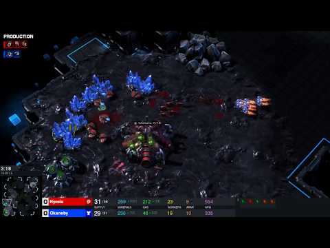 Ryosis vs Okaneby | Game 1 | WCS Valencia | ZvT | Starcraft II