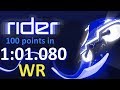 Rider Speedrun (Mobile) | 100 Points (former) WR in 1:01.080