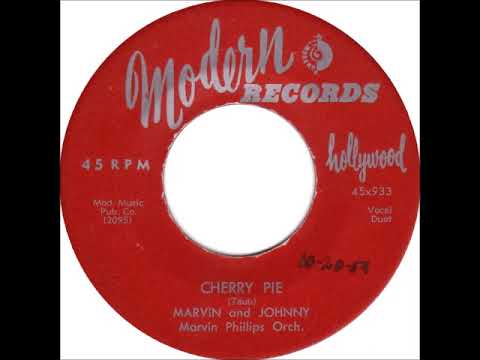 Marvin and Johnny - "Cherry Pie" (1954)