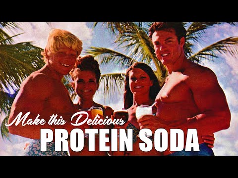 HOW TO MAKE A  DELICIOUS PROTEIN SODA!! IT'S SO GOOD!
