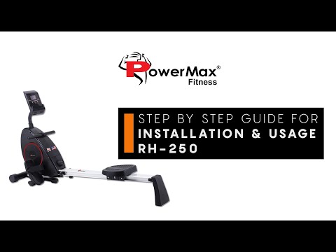 Powermax RH 150 Magnetic Foldable Rowing Machine