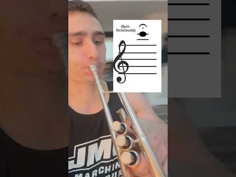 How to play a high C on trumpet #trumpet #marchingband #band #orchestra #musician #trombone