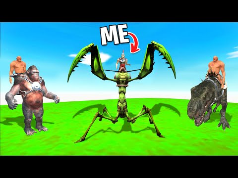 YOU CAN RIDE NEW MOUNTS!! - Animal Revolt Battle Simulator Update