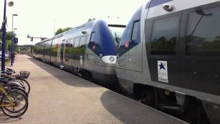 preview picture of video 'ter SNCF erreicht den Bahnhof Haguenau'