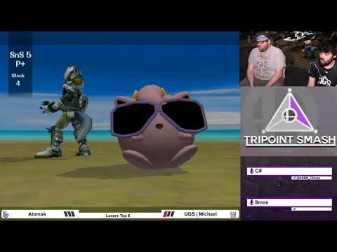 Atomsk (Wolf) vs UGS | Michael (JIgglypuff) - Tripoint Smash 73 P+ Losers Top 8