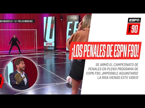 ¡No vas a poder aguantar la risa! Así fue el campeonato de penales de #ESPNF90 en pleno programa