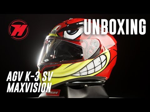Unboxing AGV K-3 SV MaxVision Birdy 👌🐤