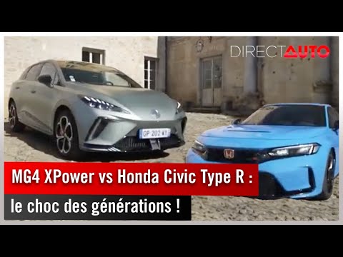 Red Zone - MG4 XPower vs Honda Civic Type R: Clash of Generations!