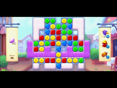 TOWNSHIP   Colorful Puzzle  Match -3  game level # 1639