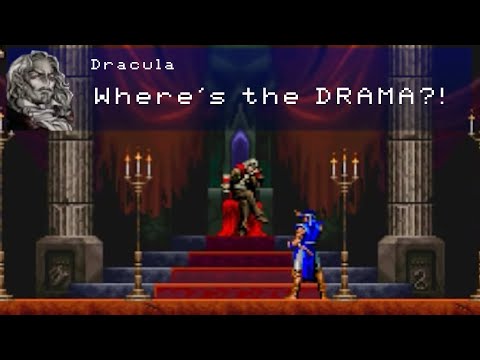 Richter Belmont is a Terrible Actor