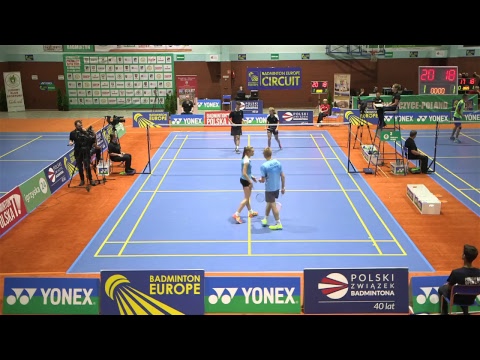 Polish Open U17 Głubczyce - XD SF - B.Gałązka/L.Bujak(POL) vs. V.Kulisek/V.Sonnkova(CZE)