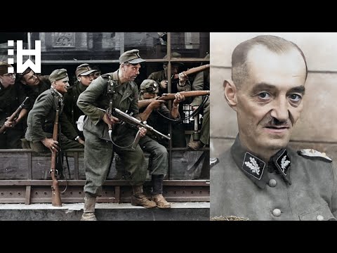 Der Tod des psychopathischen Pädophilen, Nazi-SS-Offiziers Oskar Dirlewanger – Warschauer Aufstand