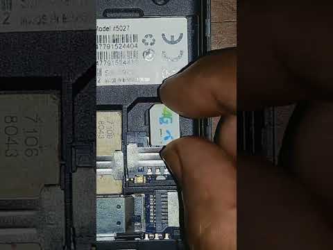 How to use micro sim card in a button phone