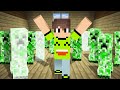 99 CREEPERS BLEW UP MY MINECRAFT HOUSE! (Survival)