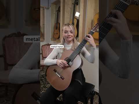 FORBIDDEN RIFF 😈 on classical guitar |⛔️BANNED from Siccas Guitars| Alexandra Whittingham |#shorts