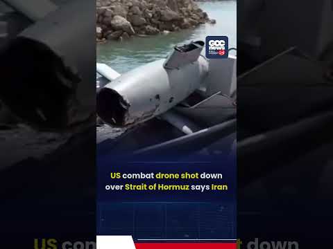 Iran Releases Video Of Alleged US Recon Drone Shot Down Over Strait Of Hormuz
