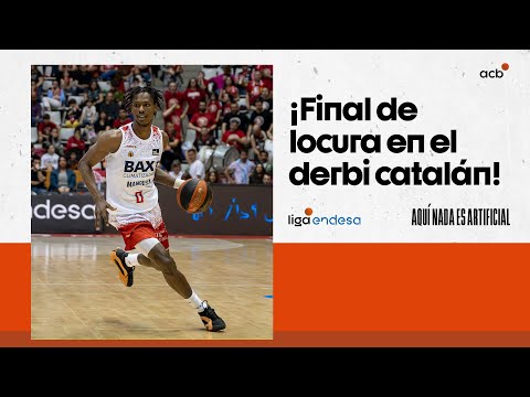 Final con emociones a flor de piel en el Bàsquet Girona - BAXI Manresa