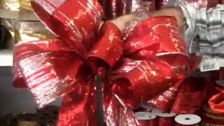 How To Make A Christmas Bow by The Heeney Company