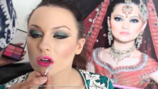 Vibrant Bold Mehndi Look - By Raya Beauty - Asian Bridal