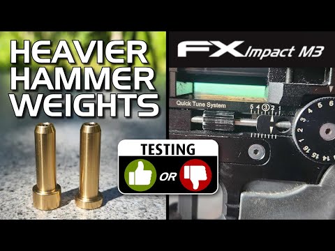 Effects of a HEAVIER HAMMER WEIGHT in the FX Impact M3