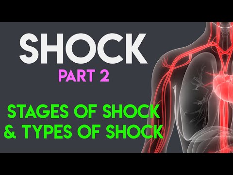 Stages of Shock | Types of Shock | Shock (Part 2)