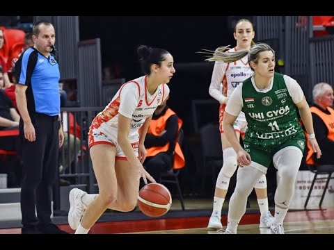 Tippmix Női Kosárlabda NB I. A-csoport, 10. forduló DVTK HUNTHERM - UNI Győr 99-55
