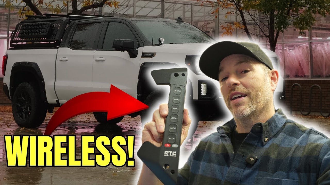 This Wireless Aux Switch Panel Solves the WORST Truck Wiring Problem