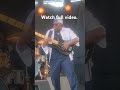 Larry Williams bass solo.  #music #live #larrywilliams #leftybassman #funk