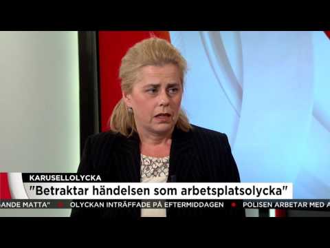 Svår olycka på tivoli i Gnesta - Nyheterna (TV4)