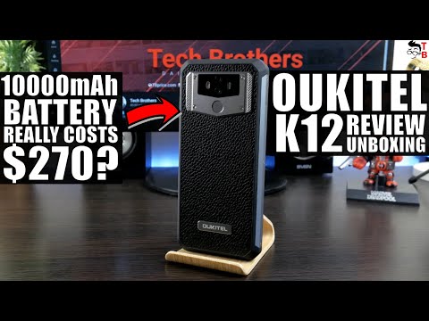 Oukitel K12 REVIEW & Unboxing: One Week Without Charging!