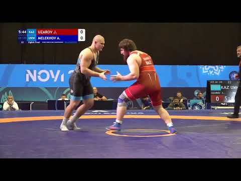 GR 130KG 1/8 Round | Jokhar Uzarov (Kaz) Vs Aleksandr Melekhov (Uww) |U23 World Championship 2025 