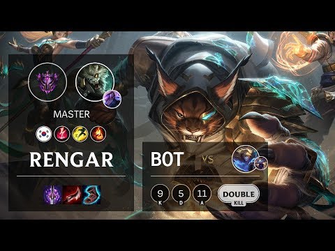 Rengar Bot vs Ezreal - KR Master Patch 10.11