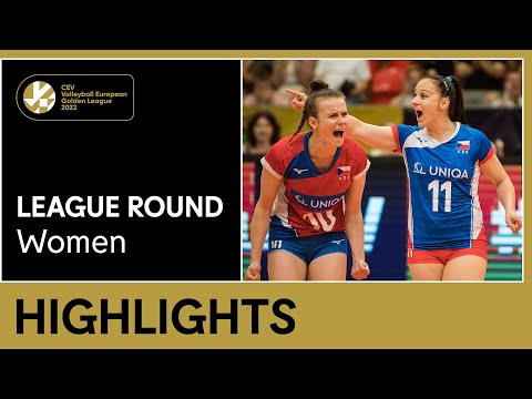 Highlights | Czech Republic vs. Slovakia - CEV Volleyball European Golden League 2022