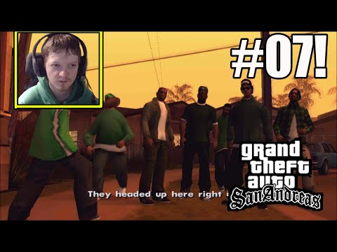 The Ballas Attack Grove Street-  GTA San Andreas Part 7