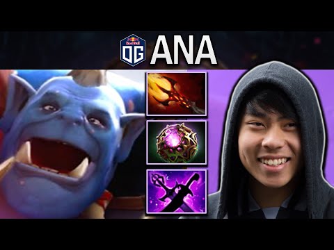 OG.ANA OGRE MAGI WITH DAGON-OCTARINE - DOTA 2 7.30 GAMEPLAY