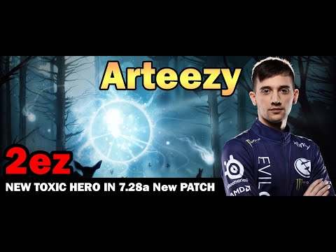 2EZFOR Arteezy [IO] NEW TOXIC CARRY HERO IN 7.28A PATCH !! WINRATE 90% 9000 MMR Average