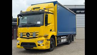 Mercedes-Benz Actros 2543 6x2 - Retarder - Curtainside - Sliding roof - Lift a Schiebeplanen-LKW | Bild 4 - Autoline