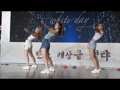 [FANCAM] 191026 직캠 4K WHITEDAY - BLACKPINK Kill this love (dance cover) - Hangeul Day - ĐH KHXH&NV